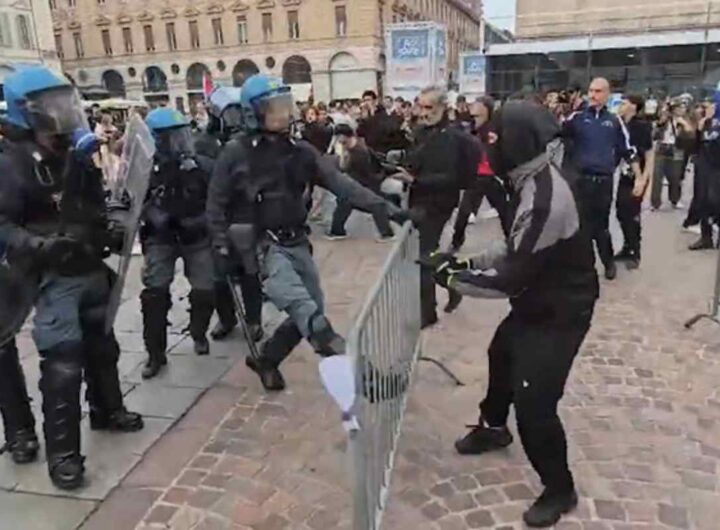 Scontri a Milano