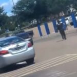 poliziotto spara auto mississipi
