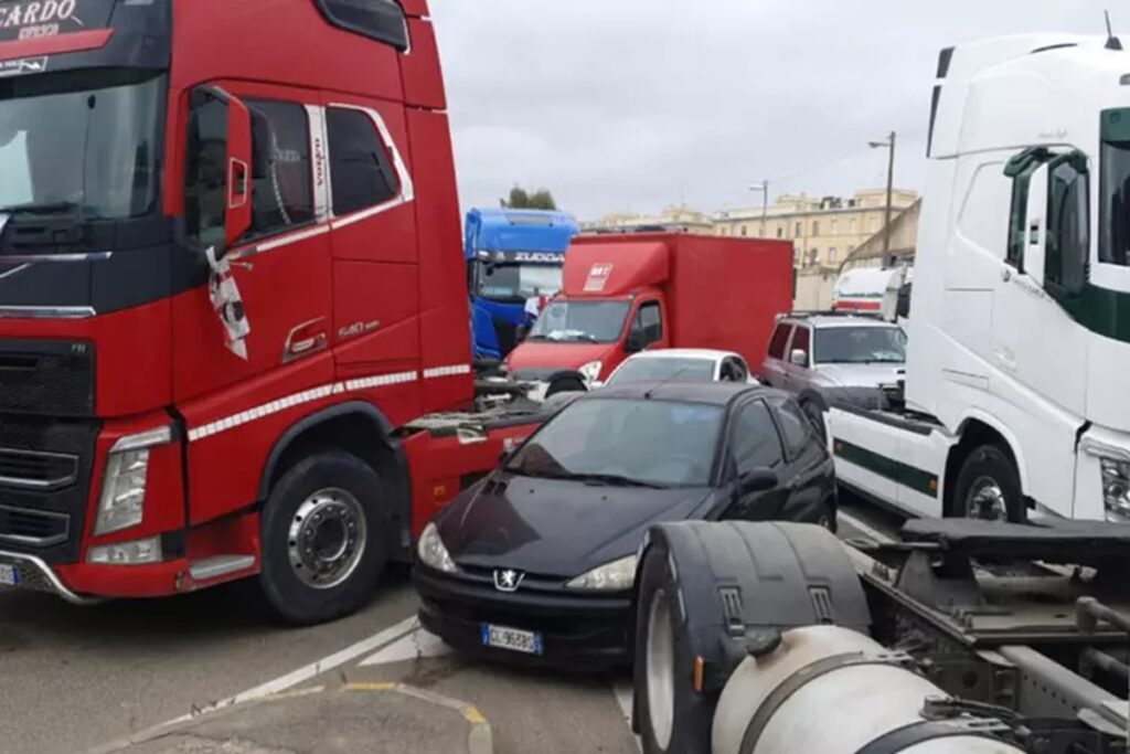 Proteste degli autotrasportatori