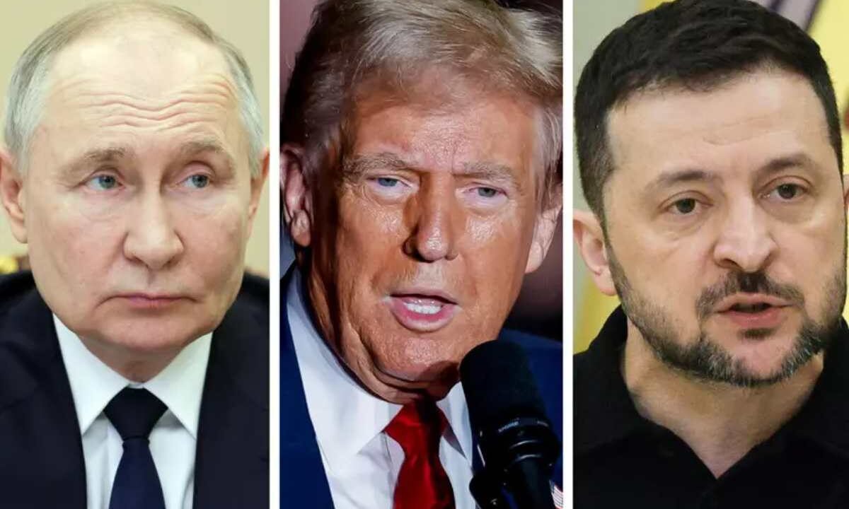 Putin, Trump e Zelensky