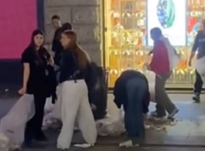 ragazze puliscono milano