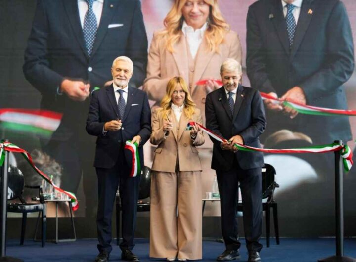 Meloni al Salone Nautico di Genova