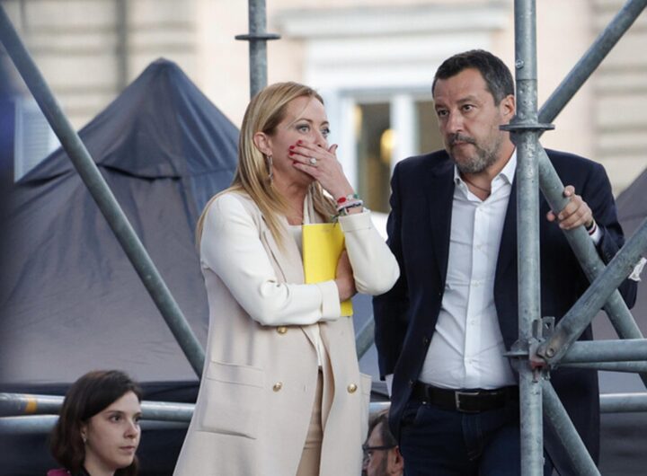 Matteo Salvini e Giorgia Meloni