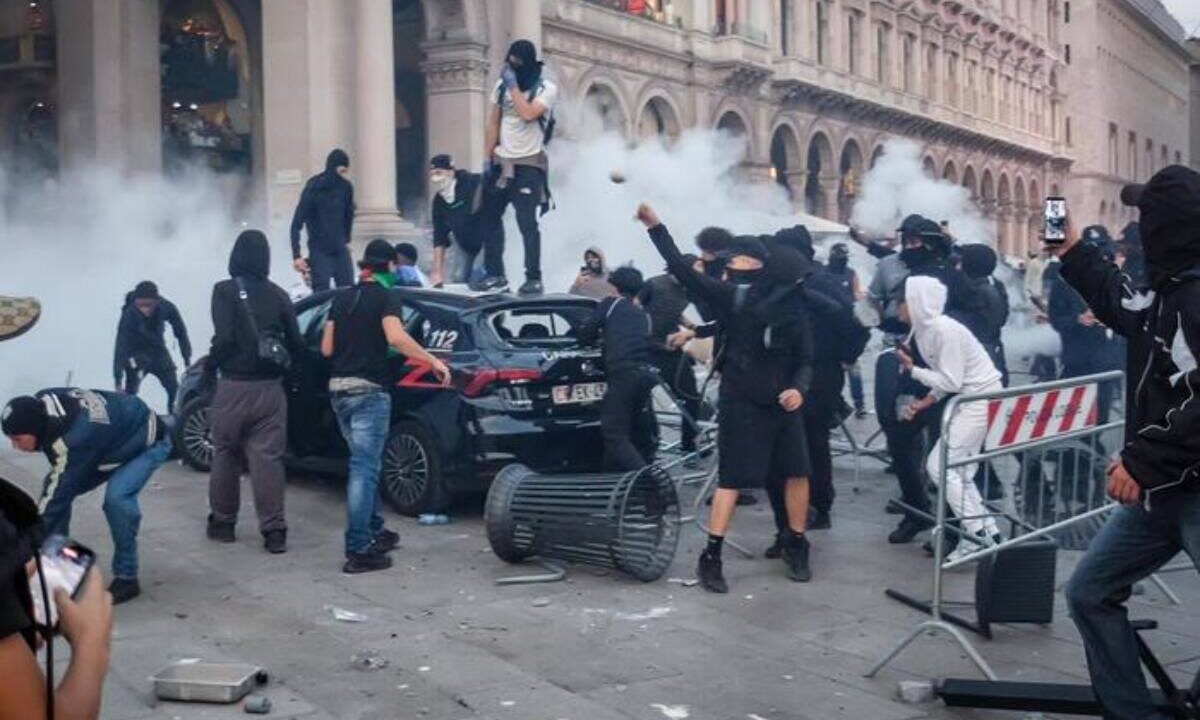 scontri a milano