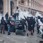Scontri a Milano