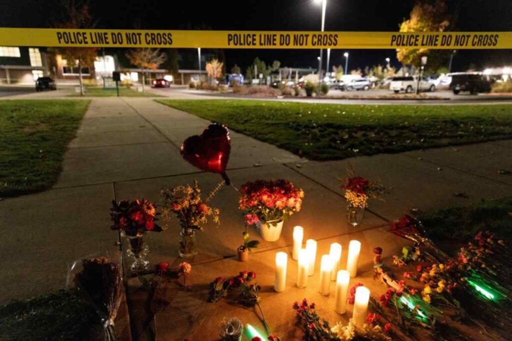 La scuola dell'Oregon in cui è avvenuta la sparatoria