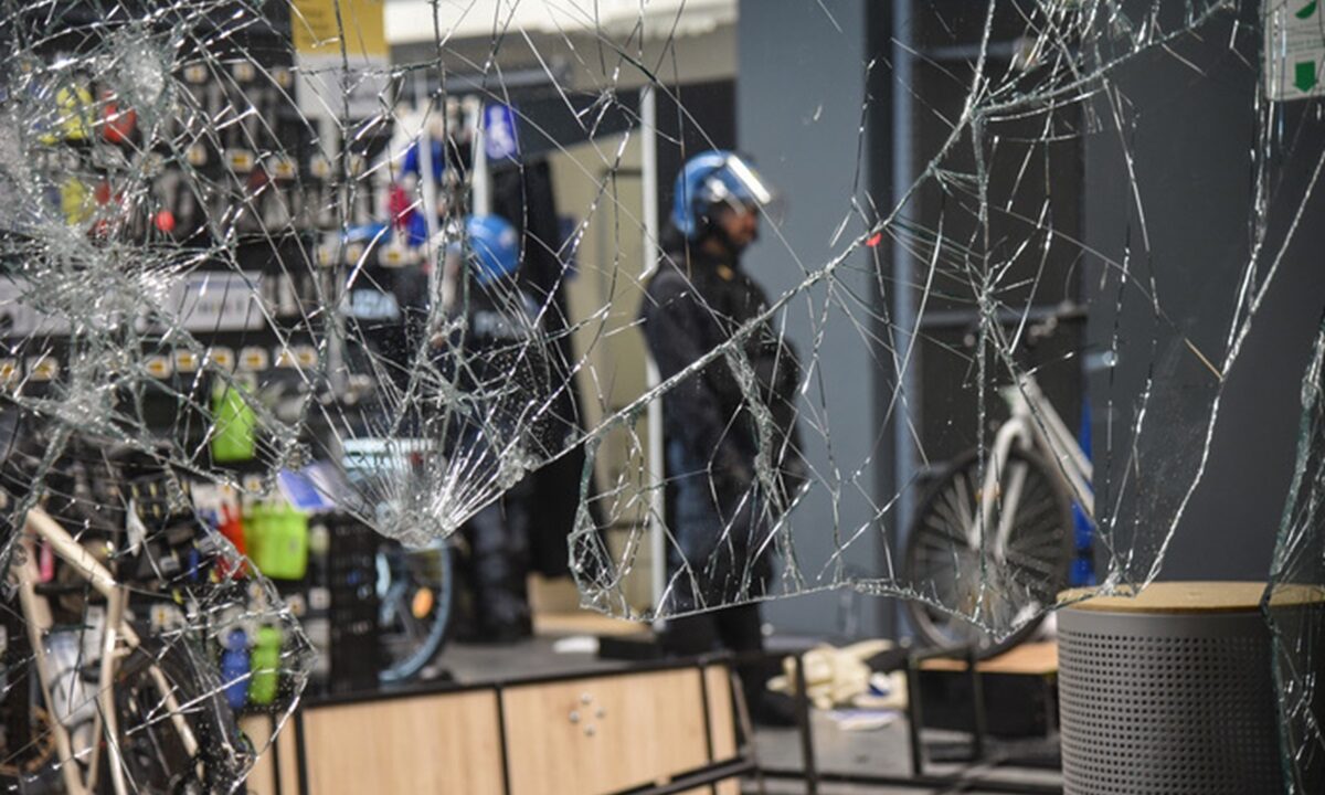 Gli scontri di milano