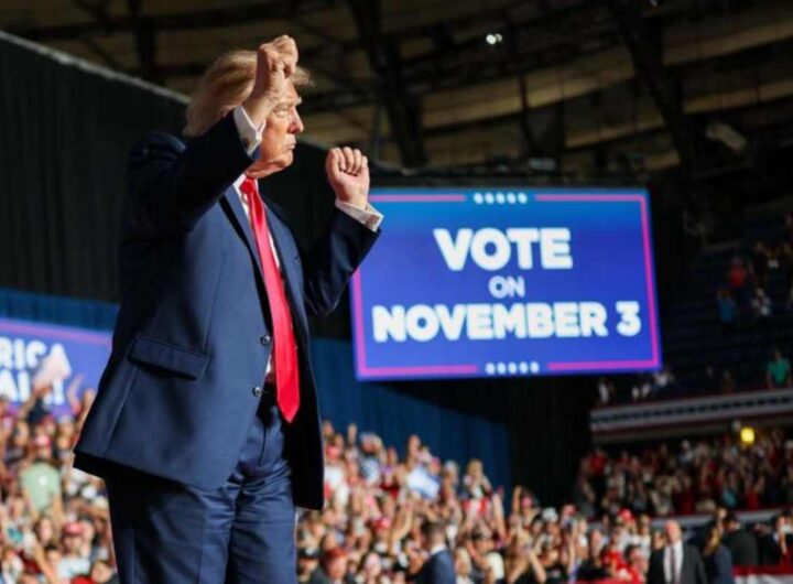 Trump al comizio di San Antonio in Texas