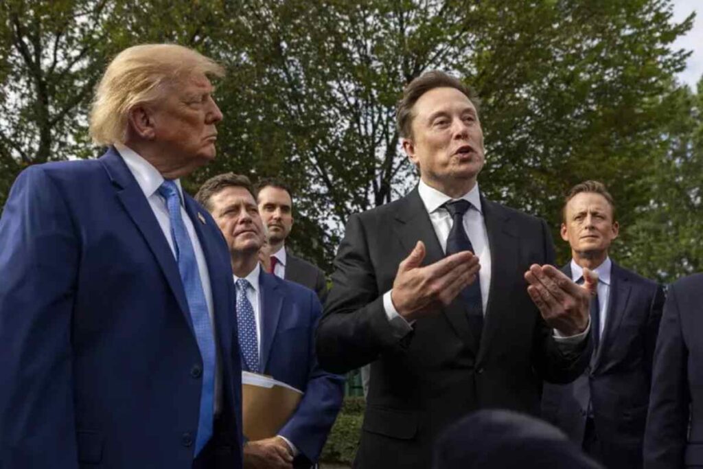 Donald Trump ed Elon Musk