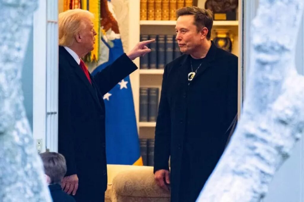 trump musk