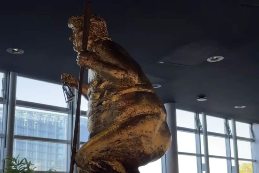Statua Trump