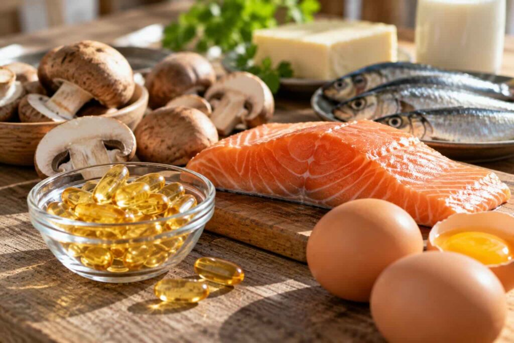 alimenti ricchi di vitamina D