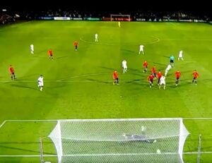 Federico Bernardeschi video gol Spagna-Italia 2-1 (Europeo Under 21)