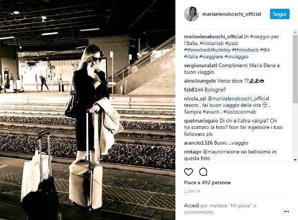 Maria Elena Boschi e la FOTO malinconica su Instagram