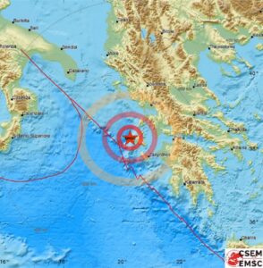 Terremoto nel Mar Ionio: scossa magnitudo 4, sentita in Puglia e Basilicata