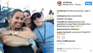 Vasco Rossi, dopo Bonolis anche Sonia Bruganelli criticata su Instagram