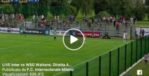 Inter-Wattens 2-1, Spalletti buona la prima: video con la partita