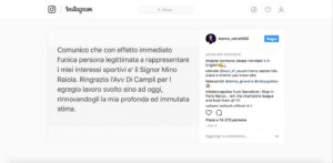 Marco Verratti: "Mino Raiola è il mio nuovo agente". Annuncio su Instagram