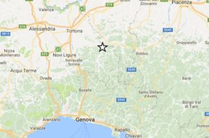 Terremoto Alessandria, due scosse in 1 ora: più forte del 2.9 a San Sebastiano Curone 