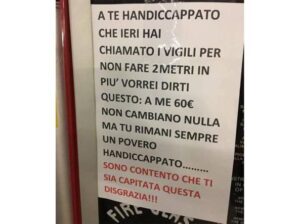 Milano, insulti dopo la multa al parcheggio per disabili: aperta inchiesta