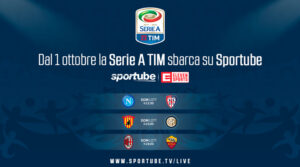  Serie A streaming, dal 1 ottobre tre partite su Sportube: come funziona, quanto costa