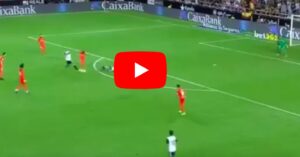 YouTube, Simone Zaza: il gol dell'hattrick in Valencia-Malaga