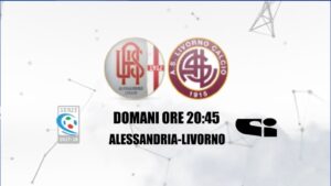 Alessandria-Livorno: Sportitalia tv, Sportube streaming diretta live, ecco come vedere la partita