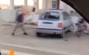 Noemi Durini, il fidanzato spacca un'auto appena sa di essere indagato VIDEO