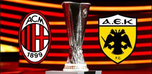 Milan-Aek diretta, formazioni ufficiali dalle 20.45 (Europa League)