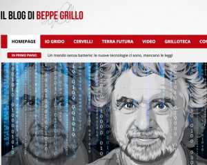 Beppe Grillo con il suo nuovo blog ha tenuto molti link del vecchio ma non i post zavorra
