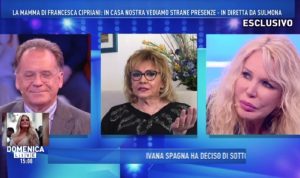 Francesca Cipriani, la mamma a Barbara D'Urso: "Strane presenze in casa nostra"