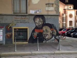 Milano, sfregia murales dedicato a Falcone e Borsellno: denunciato