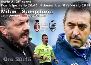 Milan-Sampdoria streaming - diretta tv, dove vederla (Serie A)