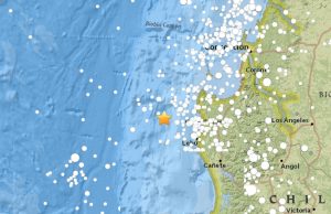 Terremoto Cile, 3 forti scosse in un'ora a largo di Lebu: più forte del 5.6