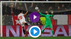 De Gea, video parata su Muriel in Siviglia-Manchester United 0-0