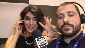 Festival di Sanremo, Elisa Isoardi scherza su Salvini