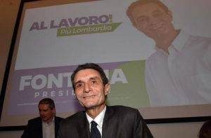 Il candidato del centrodestra Attilio Fontana in pole alle regionali in Lombardia