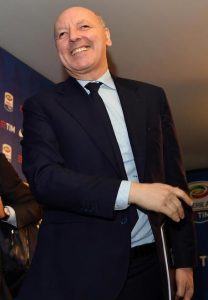 Juventus risponde a Aurelio De Laurentiis. Beppe Marotta: "E' un burlone", Massimiliano Allegri: "No comment"