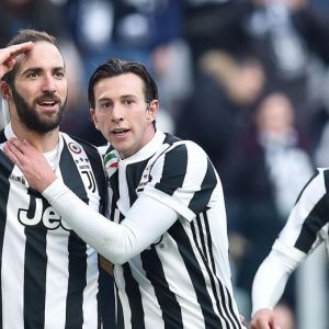 Juventus-Sassuolo 7-0 highlights, pagelle. Alex Sandro-Khedira-Pjanic-Higuain video gol