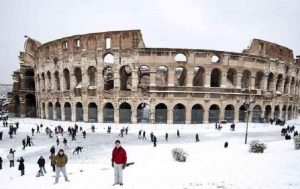 Neve a Roma: quando può succedere e il piano della sindaca Virginia Raggi