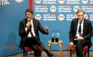 Renzi imita Berlusconi: "Mi consenta, voi catto-comunisti"