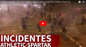 YOUTUBE Athletic Bilbao-Spartak Mosca, scontri tifosi: poliziotto muore per infarto (VIDEO)