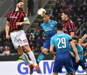Arsenal-Milan diretta highlights pagelle