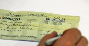 Pensionato, 6mila euro di multa per assegno senza il "non trasferibile"
