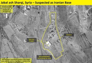 Base Iran localizzata in Siria per i missili contro Israele