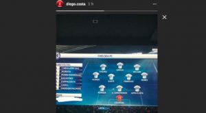 Diego Costa cancella Antonio Conte durante Barcellona-Chelsea