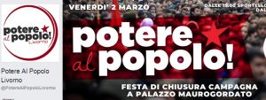 Elezioni 2018. Livorno, sciopero, polemiche, querele, Potere al Popolo vs Lega