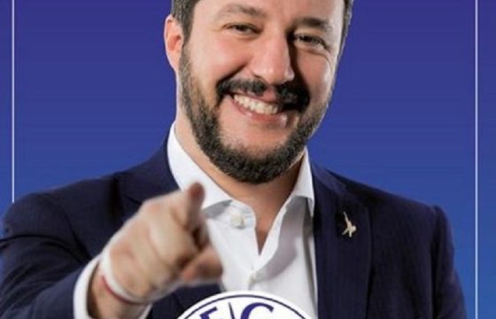 Salvini, manifesti per ringraziare gli elettori affissi in tutta Italia FOTO