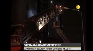 Vietnam: incendio a Saigon in un condominio con 700 appartamenti. Più di 10 morti