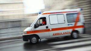 Ambulanza Pavia per bambina sei anni
